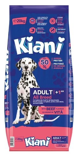 KIANI Adult All Breed with BEEF FLAVOUR (+1year)